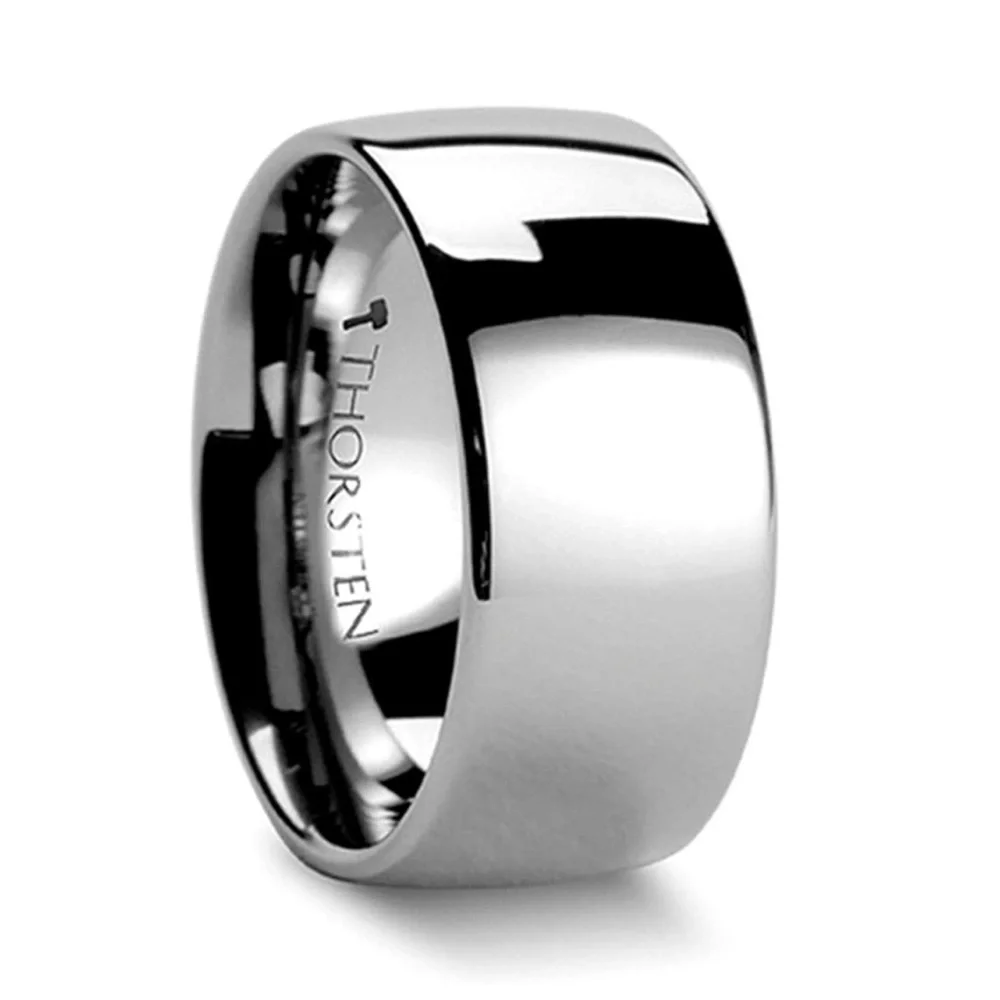 Thorsten Dominus Tungsten Rings for Men Carbide Domed Tungsten Carbide - 8mm